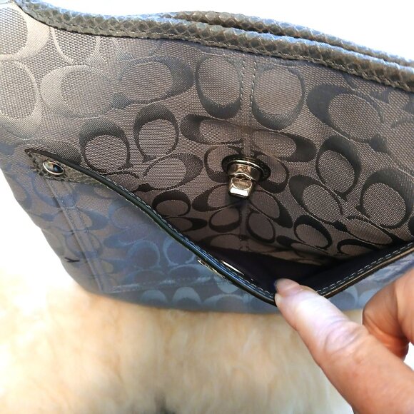 COACH Signature Crossbody Bag - Picture 8 of 10